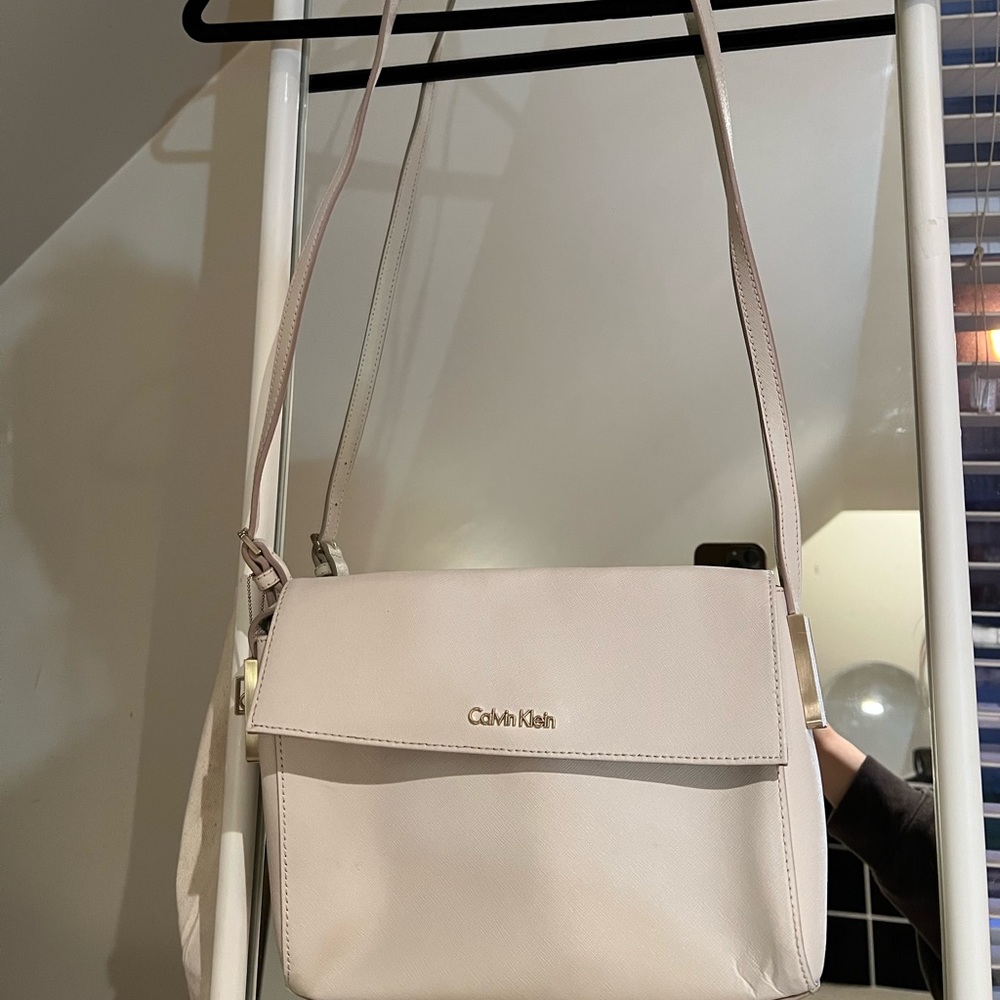 Calvin Klein Cross Body Faux Leather Bag